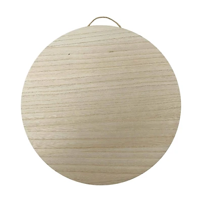 15" Unfinished Round Plaque by Make Market®