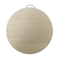 8 Pack: 15" Unfinished Round Plaque by Make Market®