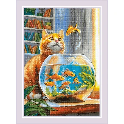RIOLIS Ginger Observer Counted Cross Stitch Kit
