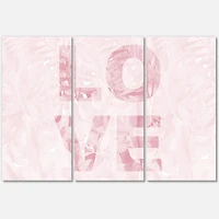 Designart - Pink Pastel Love