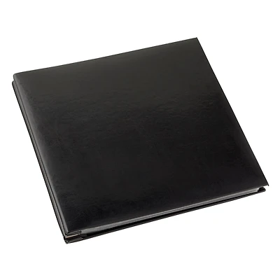 Black Mega Faux Leather Scrapbook by Recollections®