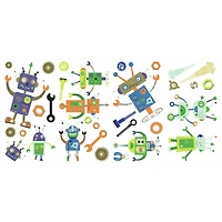 RoomMates Robots Peel & Stick Wall Decals