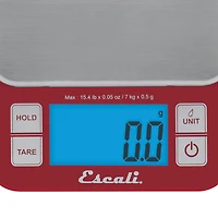 Escali Red Nutro Digital Food Scale