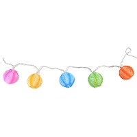 10ct. Multicolor Chinese Lantern Garden & Patio String Lights