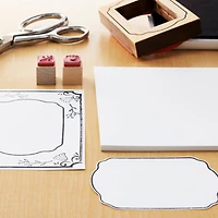 White 6" x 6" Cardstock Paper by Recollections™, 100 Sheets