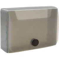 JAM Paper Smoke Plastic Business Card Holder Case