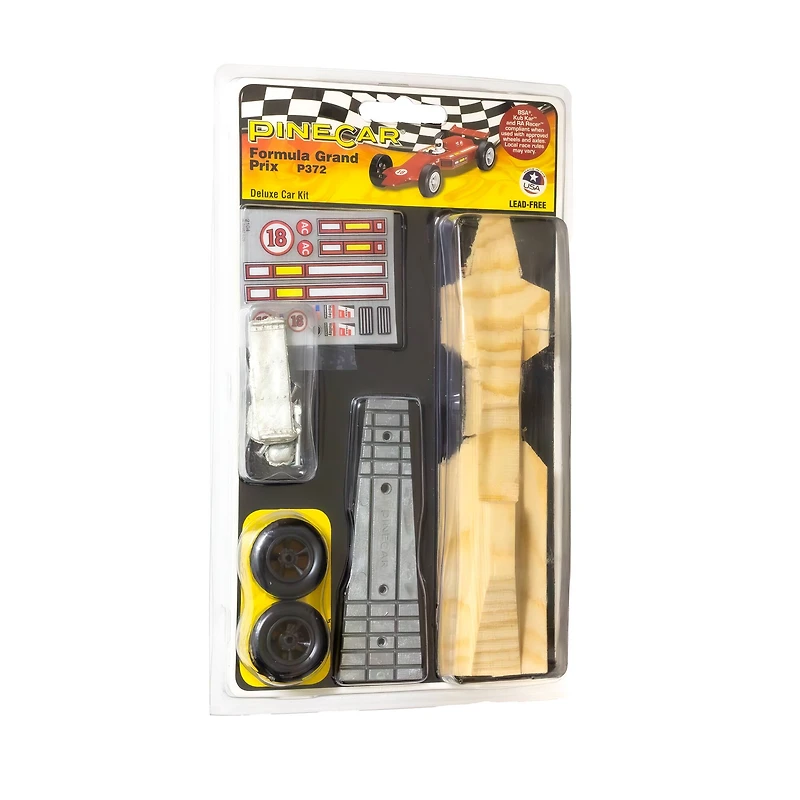 PineCar® Formula Grand Prix Deluxe Car Kit