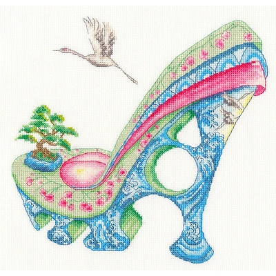 Bothy Threads Osaka Spring Counted Cross Stitch Kit