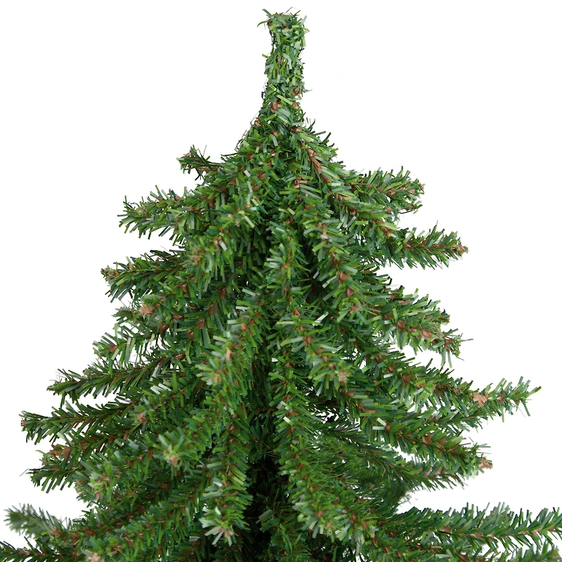 2ft. Unlit Potted Downswept Mini Village Pine Medium Artificial Christmas Tree