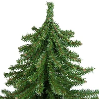 2ft. Unlit Potted Downswept Mini Village Pine Medium Artificial Christmas Tree