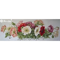 Merejka Poppies Counted Cross Stitch Kit