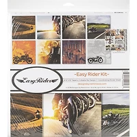 Reminisce Collection Kit 12"X12"-Easy Rider