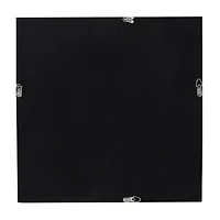 Dark Brown Wood Contemporary Shadow Box, 24" x 2" x 24"