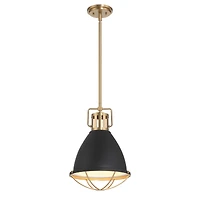 Hello Honey® Kent Industrial Oversized Caged Metal Ceiling Light