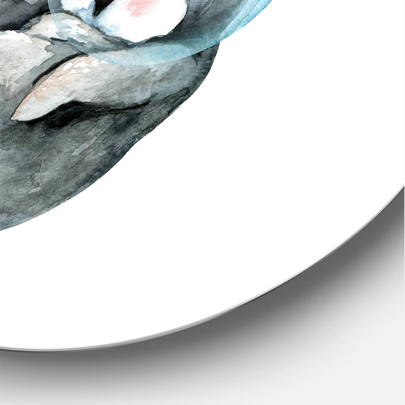 Designart - Little Penguin With Stars and Planets I