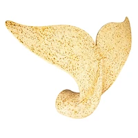 Hello Honey® 24.25" Cream Distressed Metal Whale Tail Wall Décor