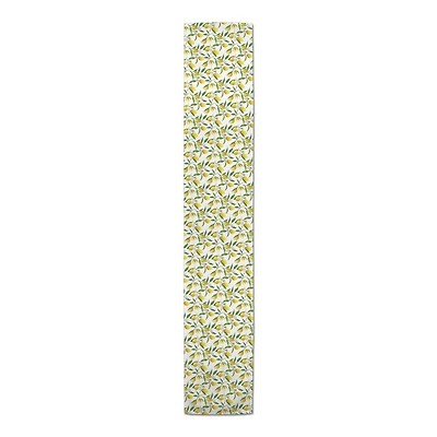 Lemons All Over Outdoor Table Runner