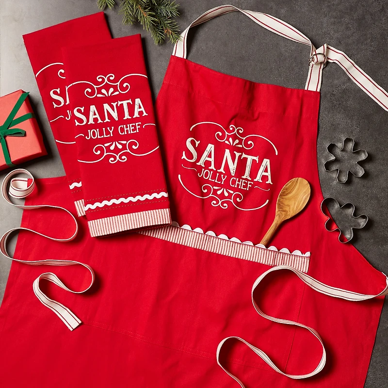 DII® Santa Chef Kitchen Set