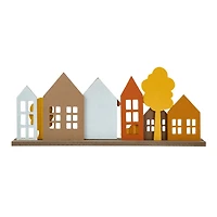 Glitzhome® 20" Fall Wood House Table Décor