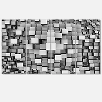 Designart - Black and Grey Cubes