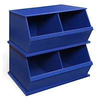 Badger Basket 2 Bin Stackable Storage Cubby