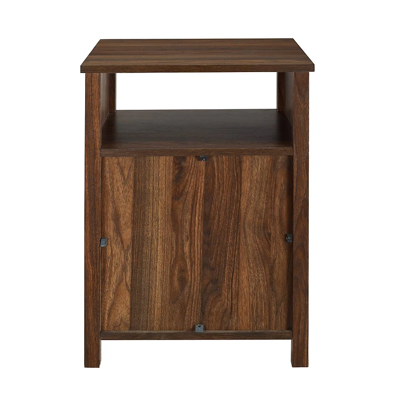 Walker Edison 18" Grooved Door Side Table