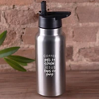 Coffee Gets Me Started Jesus Keeps Me Going 32oz. Tumbler