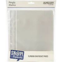 Simple Stories Sn@p!™ 6" x 8" Flipbook Pocket Pages