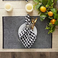 DII® 2-Tone Ribbed Placemats