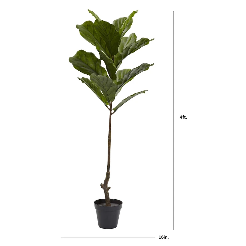 4ft. Potted Fiddle Leaf Tree 