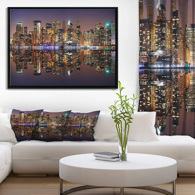Designart - City of Manhattan Panorama