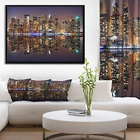 Designart - City of Manhattan Panorama