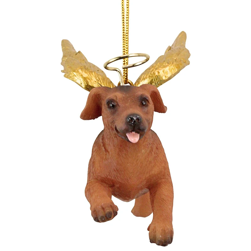Design Toscano Honor the Pooch Dachshund Angel Ornament