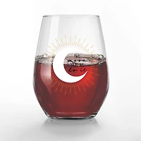 The Moon Made Me Do It 15oz. Printed Stemless Wine Glass