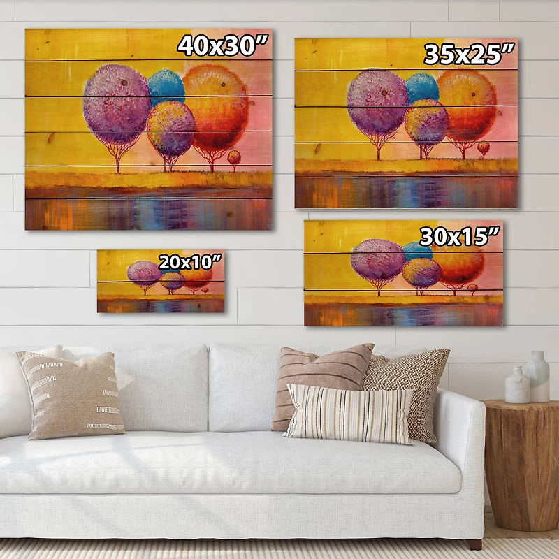 Designart - Autumn Fantasy Trees I