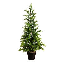 3ft. Artificial Cypress Topiary Christmas Tree