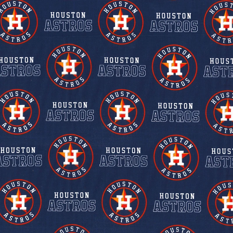 Fabric Traditions MLB Houston Astros Cotton Fabric