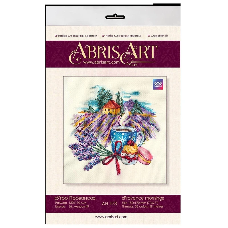 Abris Art Provence Morning Counted Cross Stitch Kit