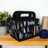Everything Mary Abstract Print Collapsible Craft Caddy