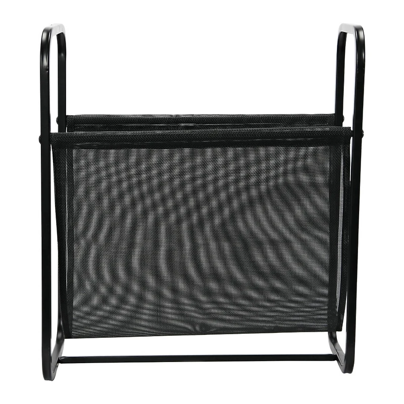 Household Essentials 20" Mesh Indoor/Outdoor Log Holder Magazine Rack