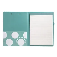 Steel Mill & Co.® Textured Large Dots Clipboard Folio