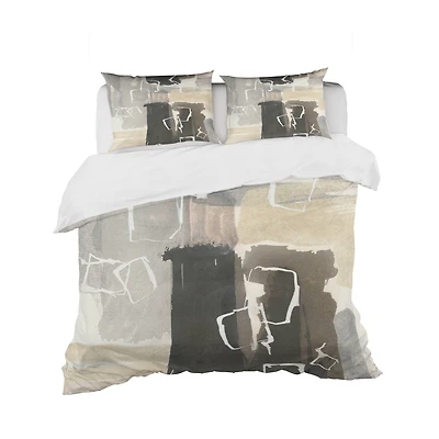 Designart 'Glam Dancing shape I' Glam Bedding Set