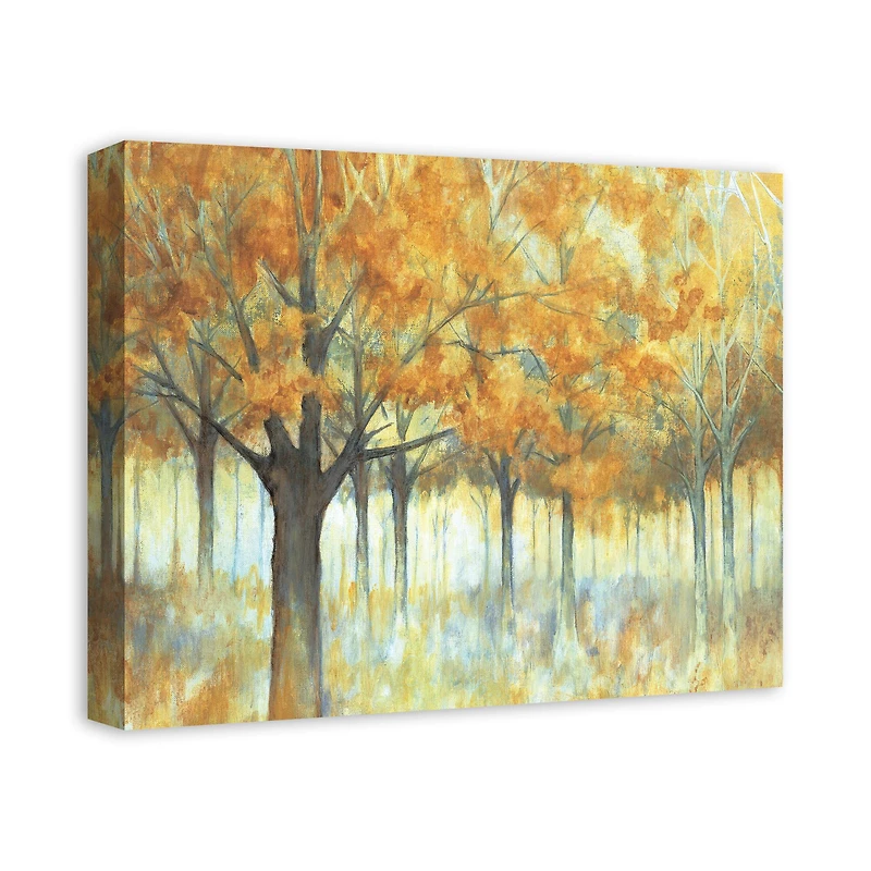 Yellow Tree Forest 20" x 16" Canvas Wall Art