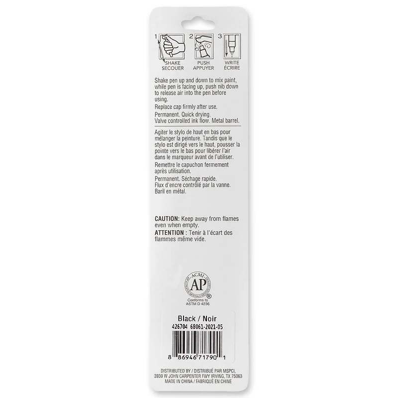 Extra Fine Tip Multi-Surface Premium Paint Pen by Craft Smart