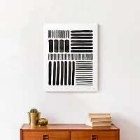 Modern Grid 16" x 20" Canvas Wall Art