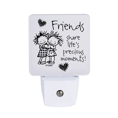 Marci Art Friends Share Life's Precious Moments Night Light