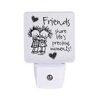 Marci Art Friends Share Life's Precious Moments Night Light