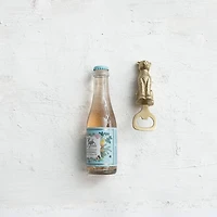 Hello Honey® Gold Antique-Style Cheetah Bottle Opener