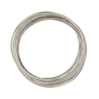 Beadalon® Stainless Steel Memory Wire Bracelet, Extra Large