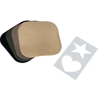 SINGER® Dark Iron-on Twill Patches